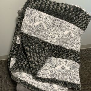 Handmade minky blanket new